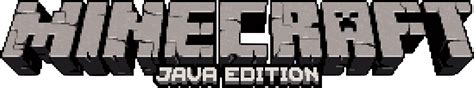 Download 20 Minecraft Java Edition Logo Png Download
