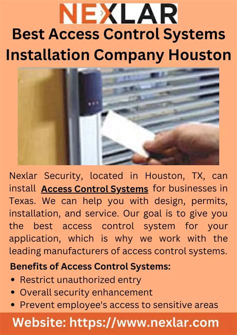 Ppt Best Access Control Systems Installation Company Houston