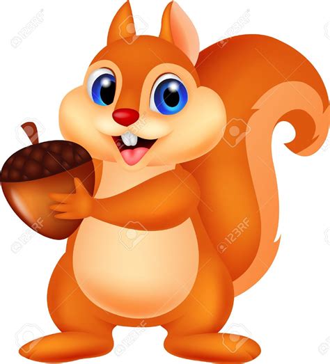 Cute Squirrel Clipart Free Download On Clipartmag