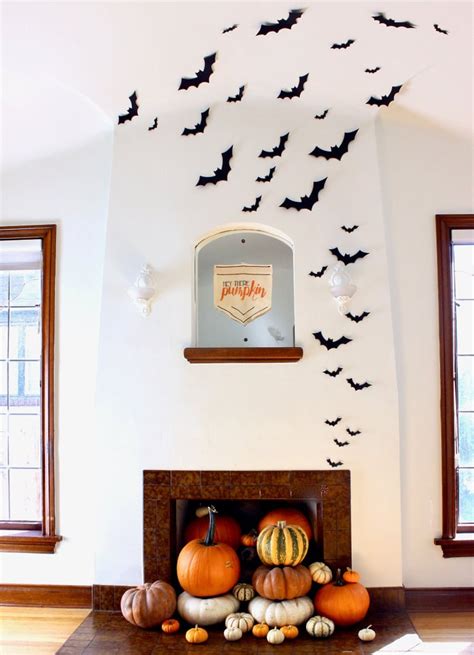 Black Bat Wall Hanging Halloween Decor Ideas From Instagram 2020