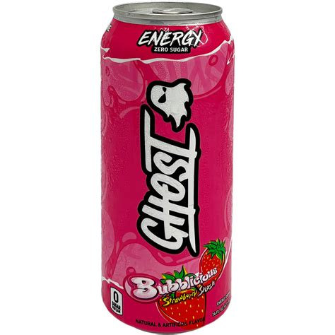 Ghost Energy Bubblicious Strawberry Splash Gotoliquorstore