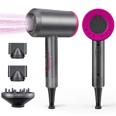 1800w Professional Hair Dryer With Diffuser Ionic Conditioning Powerful Fast Hairdryer Blow