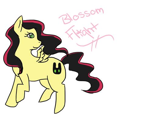 My Little Pony Blossom Flight By Nnyfluff On Deviantart