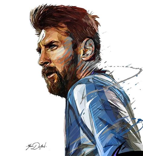 Tencent World Cup On Behance Messi Football Dessin Joueur De Football