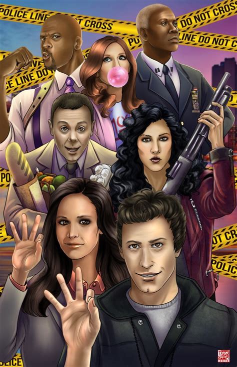 Andre braugher and andy samberg star in the comedy about new york's funniest detectives. Brooklyn Nine-Nine by TyrineCarver on DeviantArt