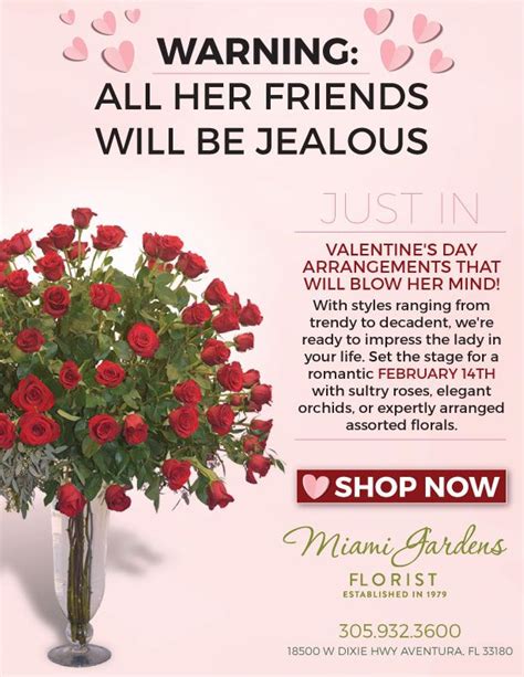 Valentine S Day Flower Marketing Valentines Valentines Day Post Floral Design Business