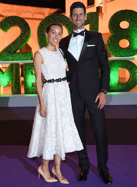 Djokovic Wife Novak Djokovics Wife Jelena Ristic Photos Bio Wiki