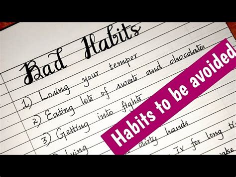 🏷️ bad habits essay free essays on bad habits 2022 10 12