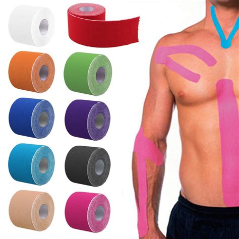 Kinesiology Tape Sports Physio Muscle Strain Injury Support Strapping