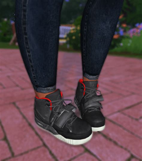 Chunkysims Yeezy 2s Sneakers For The Sims 4 Sims 4 Cc Skin Sims Cc