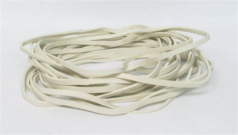 buy extra large 8 inch big postal rubber band white color heavy duty elastic biodegradable