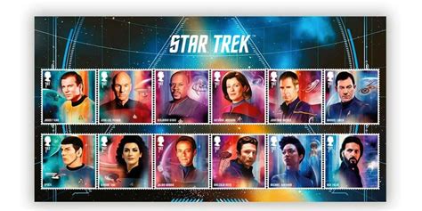 Star Trek Uks Royal Mail Releases New Stamp Set