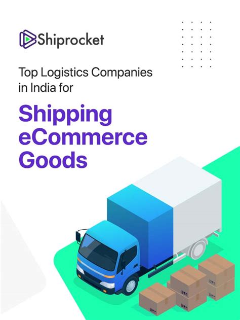 Top Logistics Companies In India For Shipping Ecommerce Goods Shiprocket