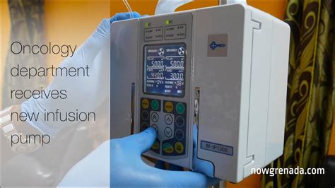 Clinical oncology unit provides facilities for clinical researchers and education in accordance to good clinical practice. Oncology department receives new infusion pump - YouTube