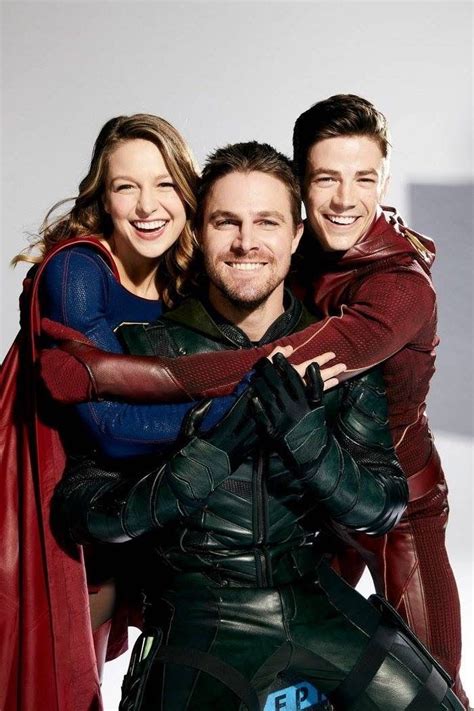 The Flash Supergirl Arrow Cw Poster Textless By Timetravel6000v2 On