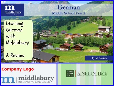 Middlebury Interative Languages Helping A Lad And His Mom Learn German