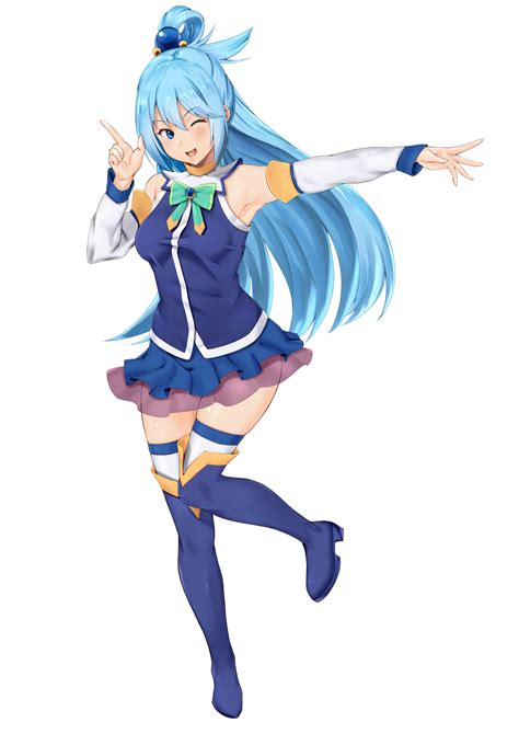 The Big Imageboard Tbib Girl O Absurdres Aqua Konosuba Aqua