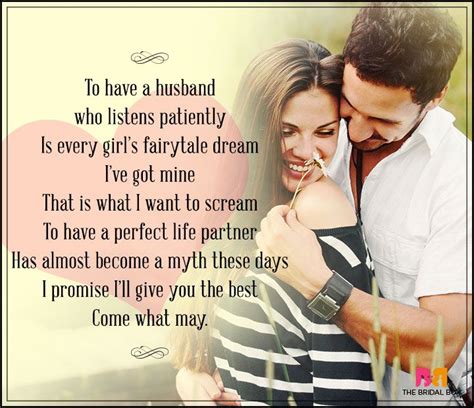 Love Poems For Husband A Perfect Life Partner Romantic Quotes For Husband Love Poems For