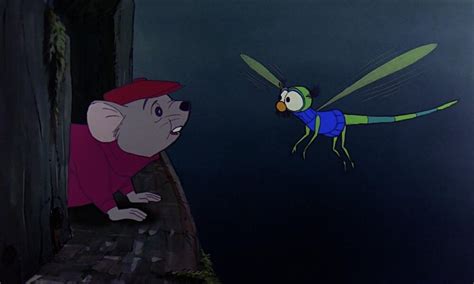 In The Rescuers 1977 The Dragon Fly That Propels The The Fastest