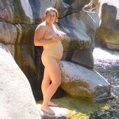 Bbw Celestewoodrow Nude By The Creek Shesfreaky