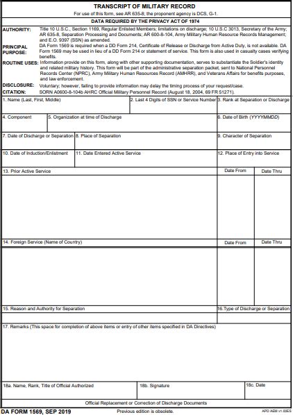 Fillable Form Da 200 Transmittal Record Edit Sign And Download In