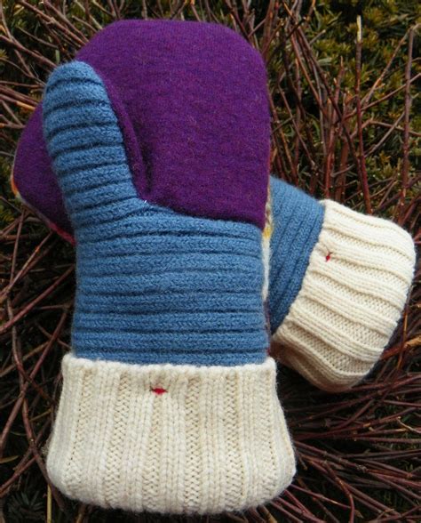 Pdf Mitten Pattern Sewing Diy Pattern Tutorial For Upcycled Etsy