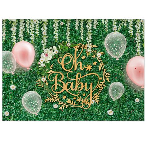 Buy Cocomong Oh Baby Backdrop For Baby Shower 7x5ft Baby Shower