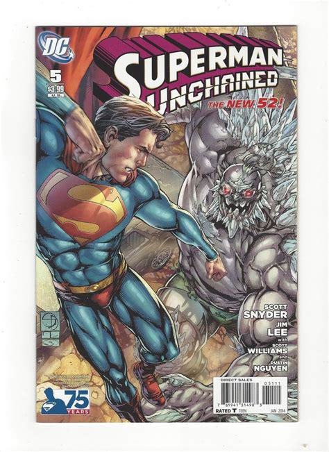Superman Unchained 5 Dc Comics New 52 Doomsday Variant Nm Superman