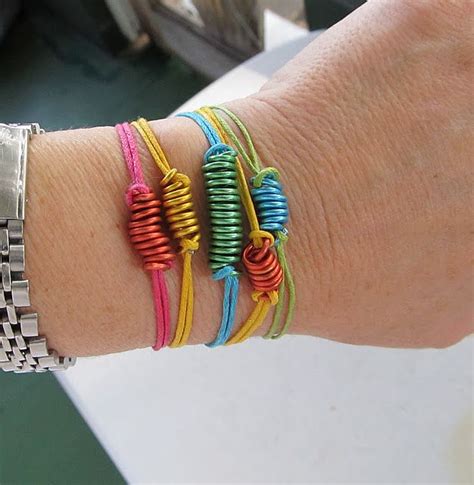 Arm Candy Color Block Bracelets Diy Diy Bracelets How