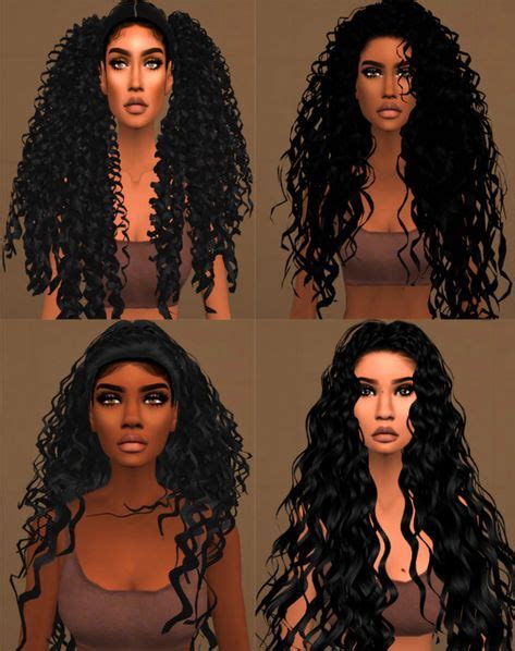 50 Melhores Ideias De Sims 4 Afro Hair Sims Sims 4 The Sims