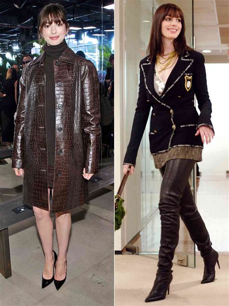 Anne Hathaway Says Her Nyfw Devil Wears Prada Look Was An Accident