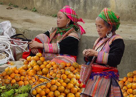 The christian communities of hmong people, however, were forced to flee to the south because they had aligned themselves with the french. "FLOWER HMONG LADIES - VIETNAM" by Michael Sheridan ...