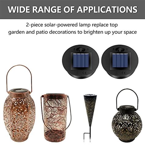 2 Pack Replacement Solar Light Partstop Size 276 Inches Bottom Size
