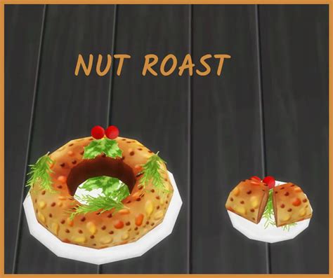 Nut Roast Sims 4 Cuisine And Food Mods Explore Delicious Creations