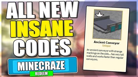 All New Op Codes New Update Roblox Miners Haven Reincarnation
