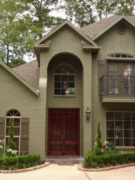 19 Olive Painted Exteriors On Houses Ideas House Exterior House