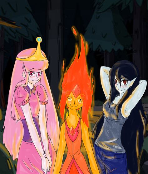 Anime Main Princesses Adventure Time
