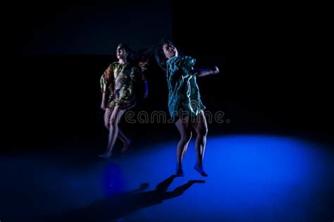 Dancing In Dark Studio Editorial Photo Image Of Feelings 60567986