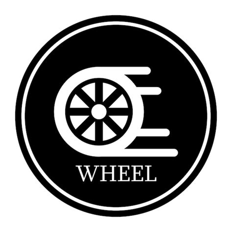 Premium Vector Wheel Icon