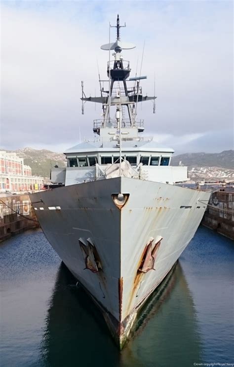 P257 Hms Clyde River Class Offshore Patrol Vessel Royal Navy