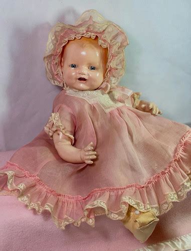 Vintage 1928 Horsman 16 Baby Dimples Composition Doll Dollyology
