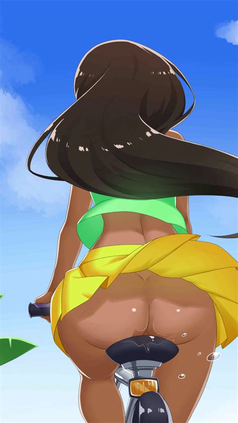 Rule 34 Bicycle Booty Calls Brown Hair Dark Skinned Female Devi