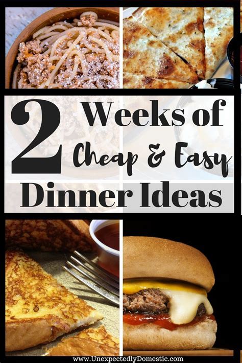 10 Easy and Cheap Meals ANYONE Can Make | Cheap dinner ...