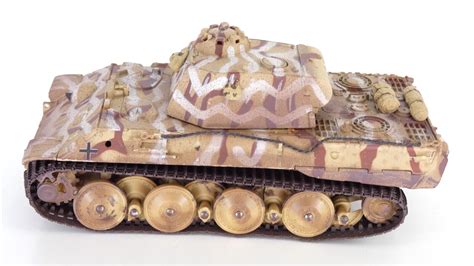 Corgi Panther Tank Toy Model Pzkpfw V Military Vehicle Vintage