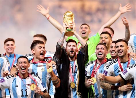 Arjantinin Dünya Kupası şampiyonluk Kutlaması Spor