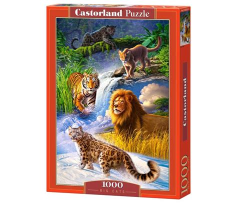 Castorland Big Cats Puzzle 500 1000 Elementów Sklep Internetowy