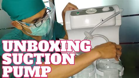 Unboxing Alat Suction Pump Gea Yx D Youtube