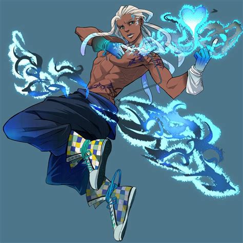 African American Black Anime Characters Male
