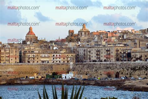 Valletta Skyline Church Capital Malta Photos