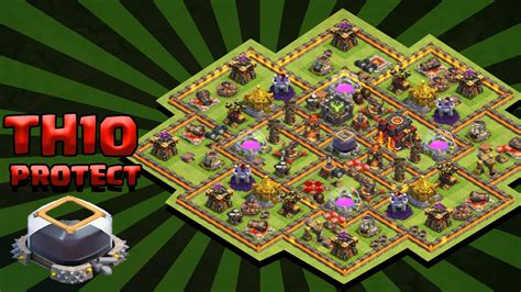 Clash Of Clans Town Hall Th Farming De Protection Base